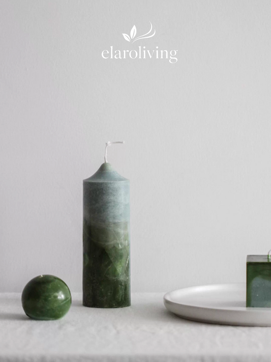 Spring Meadow Green Unscented Candle
