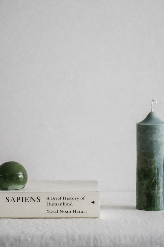 Spring Meadow Green Unscented Candle