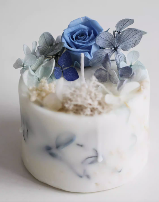 Deep Sea Blue Scented Candle Gift